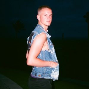 Wrangler Denim Cutoff Vest with Pink Floyd Patch